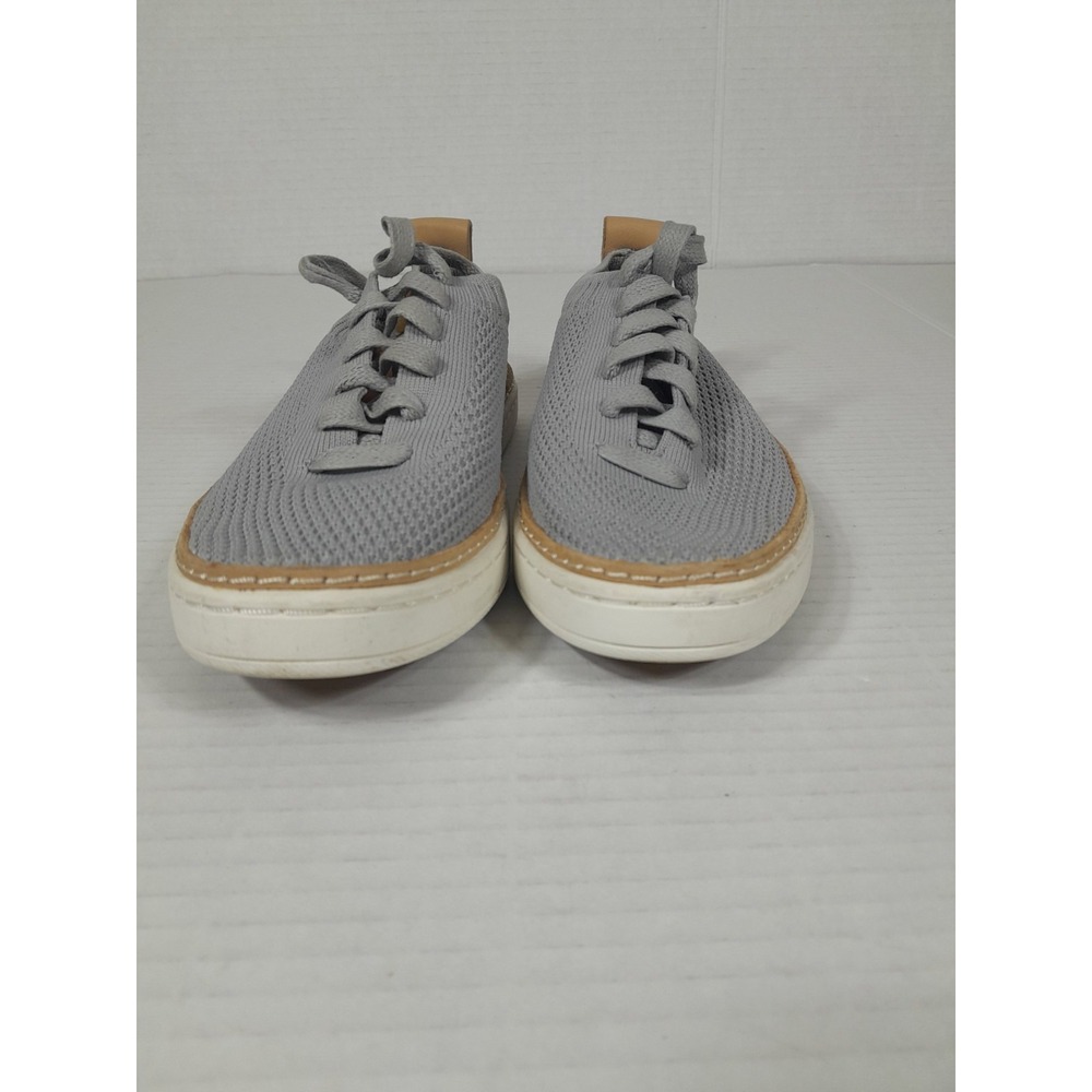 UGG Sidney Shoes  Knit Comfort Wedge Lace Up Sneakers Women Sz 5 - Picture 4 of 9